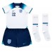 England Jude Bellingham #22 Hemmakläder Barn VM 2022 Kortärmad (+ Korta byxor)